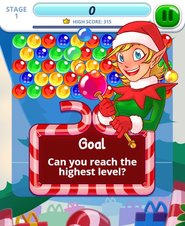 Bubble Charms Christmas - Screenshot